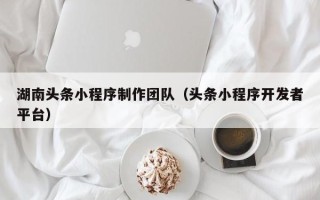 尉氏湖南头条小程序制作团队（头条小程序开发者平台）